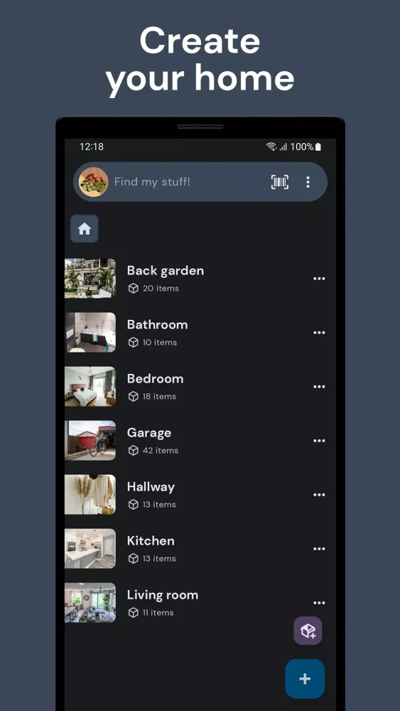 Скриншоты Find my stuff