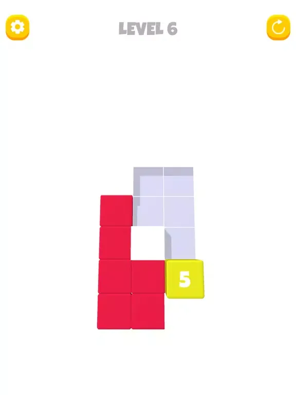 Tangkapan layar IQ Cube Puzzel Blocks iPad 