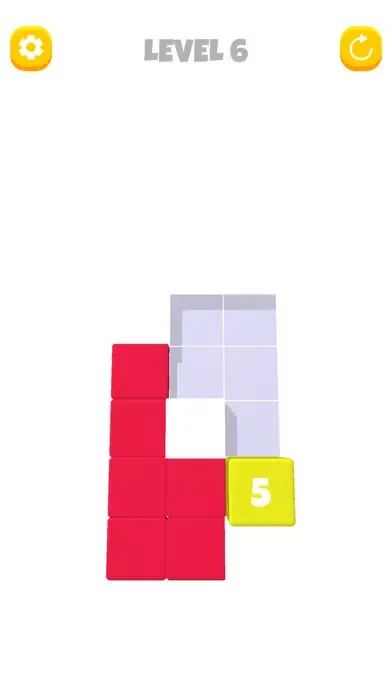 Tangkapan layar IQ Cube Puzzel Blocks