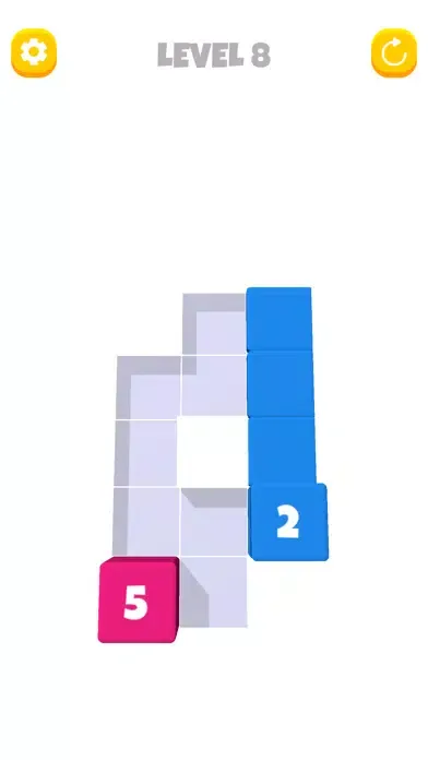Tangkapan layar IQ Cube Puzzel Blocks