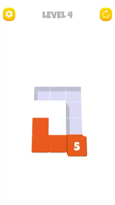 Tangkapan layar IQ Cube Puzzel Blocks