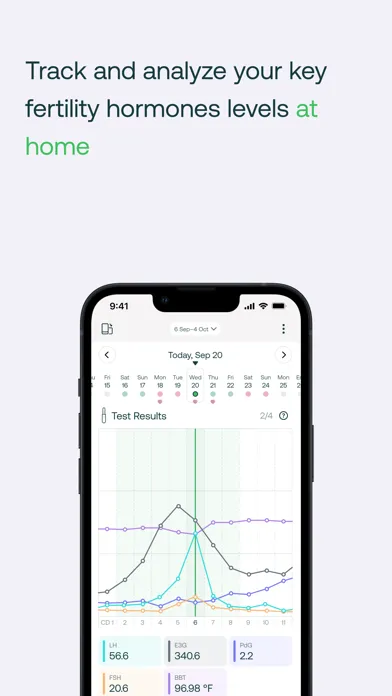 Mira Fertility & Cycle Tracker Screenshots