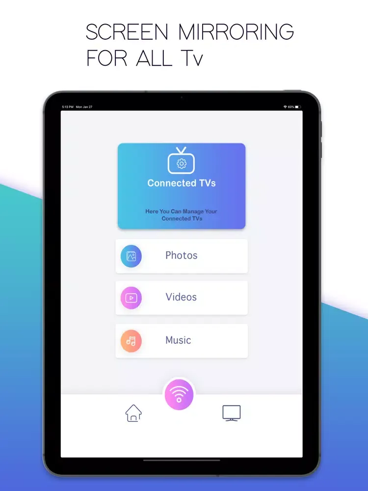 Ảnh chụp màn hình của MiraCast TV Screen Mirroring iPad 