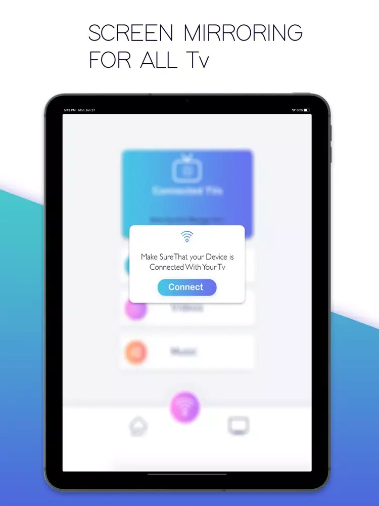 Ảnh chụp màn hình của MiraCast TV Screen Mirroring iPad 