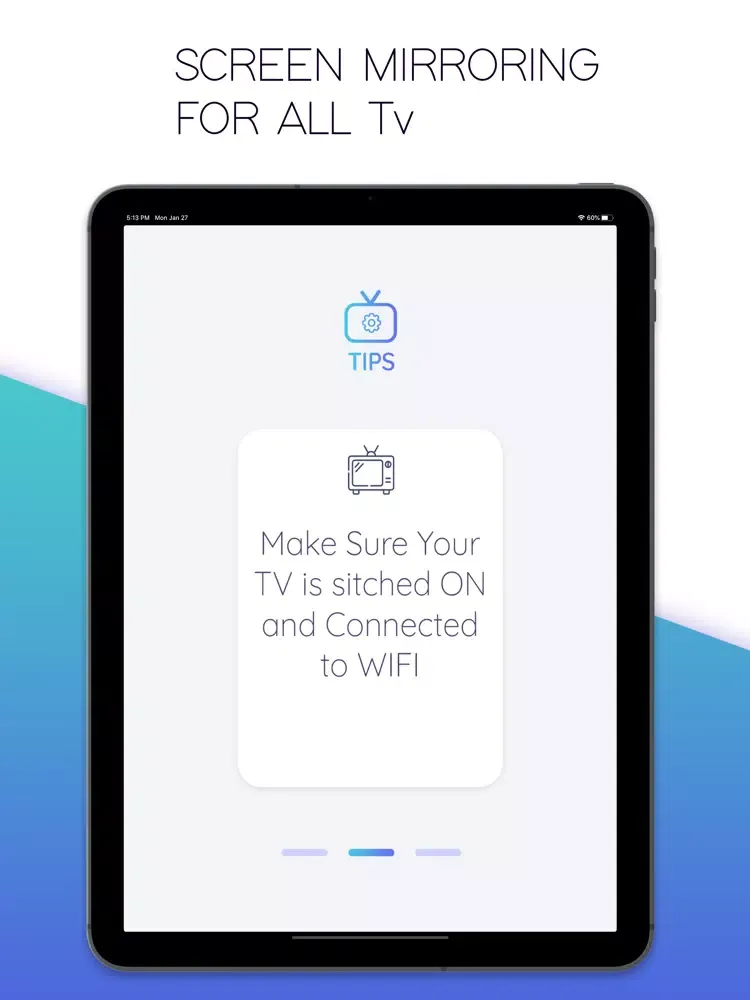 Ảnh chụp màn hình của MiraCast TV Screen Mirroring iPad 