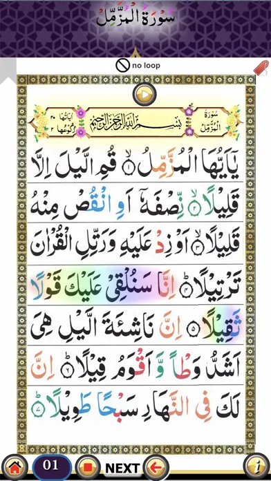 صور Surah Muzammil