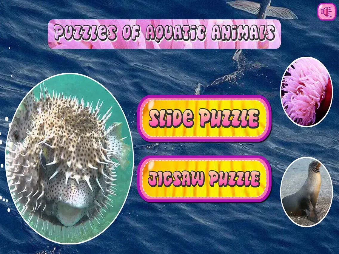 ภาพหน้าจอของ Puzzles of Aquatic Animals iPad 