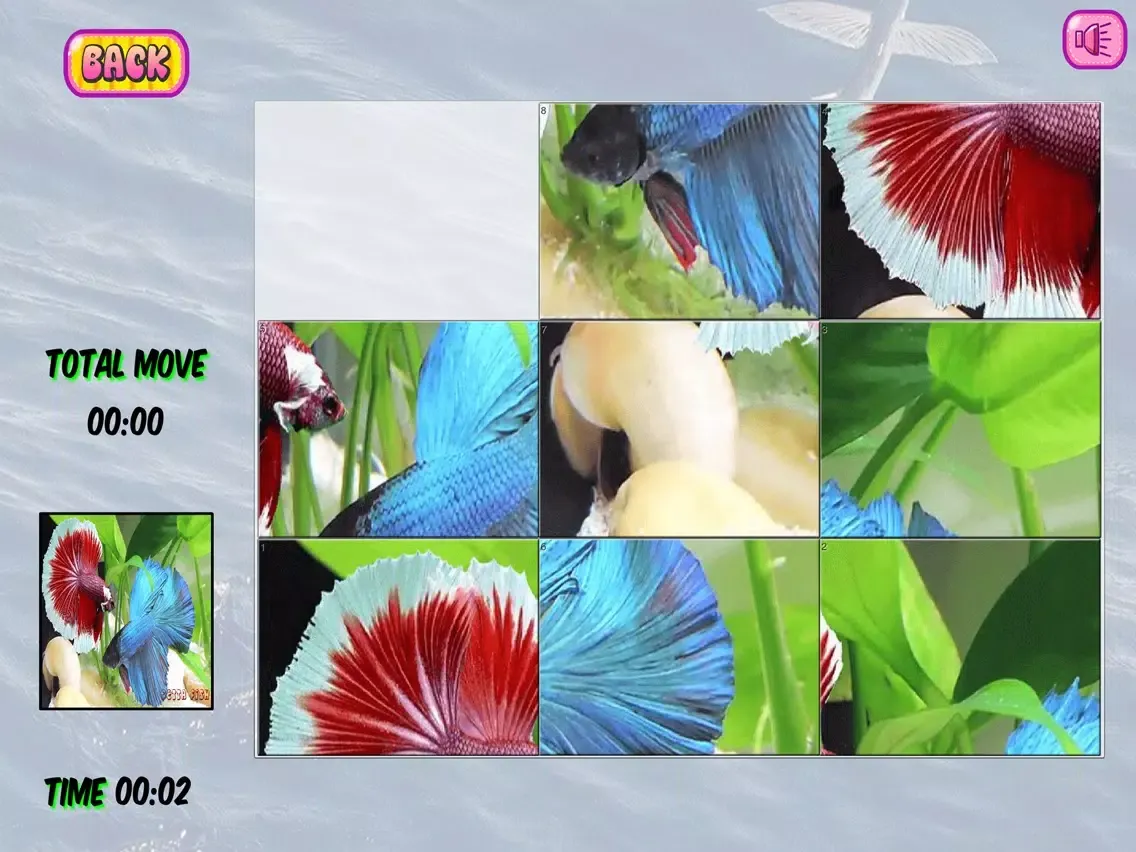 ภาพหน้าจอของ Puzzles of Aquatic Animals iPad 