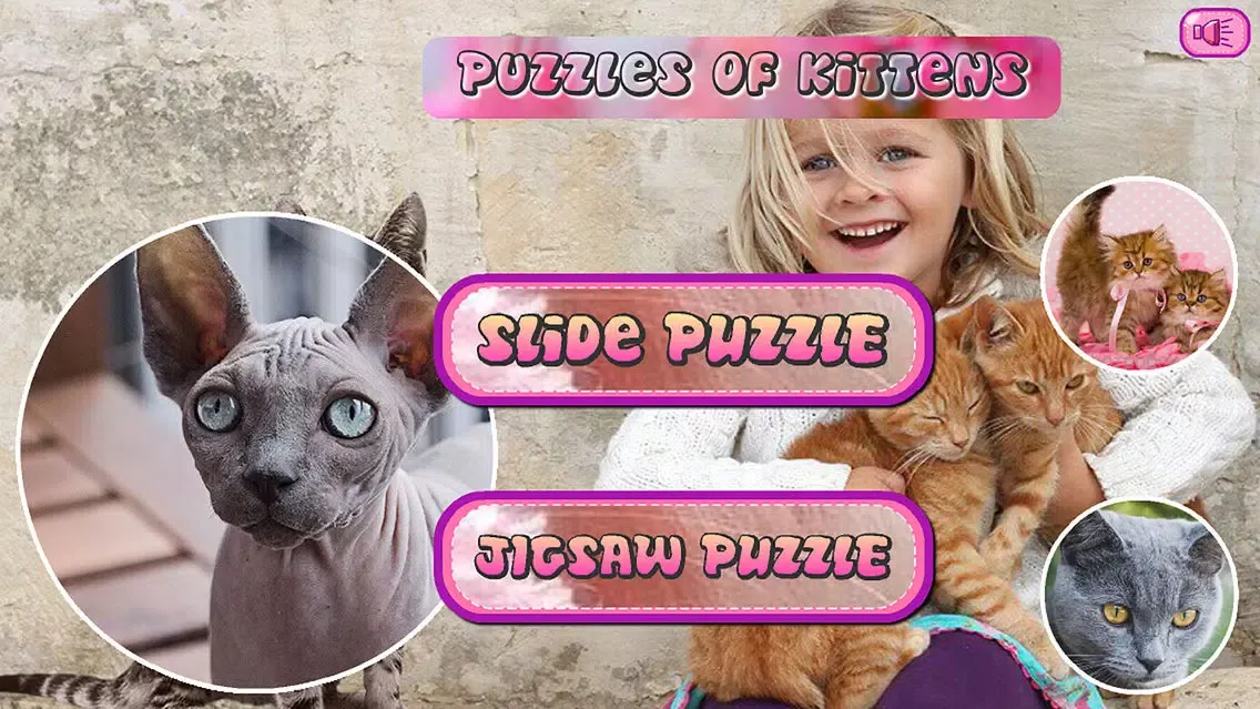 Captures d'écran de Puzzles of Kittens