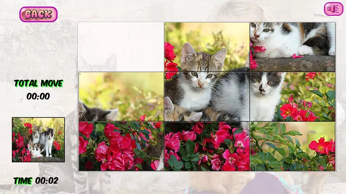 Captures d'écran de Puzzles of Kittens