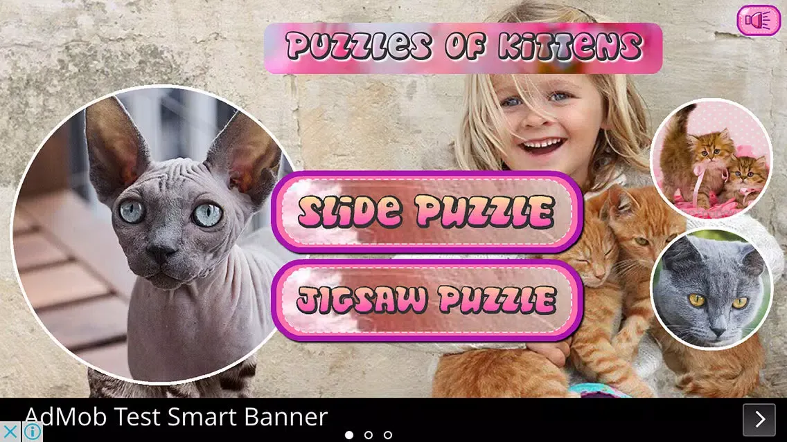 Screenshot di Puzzles of Kittens Free