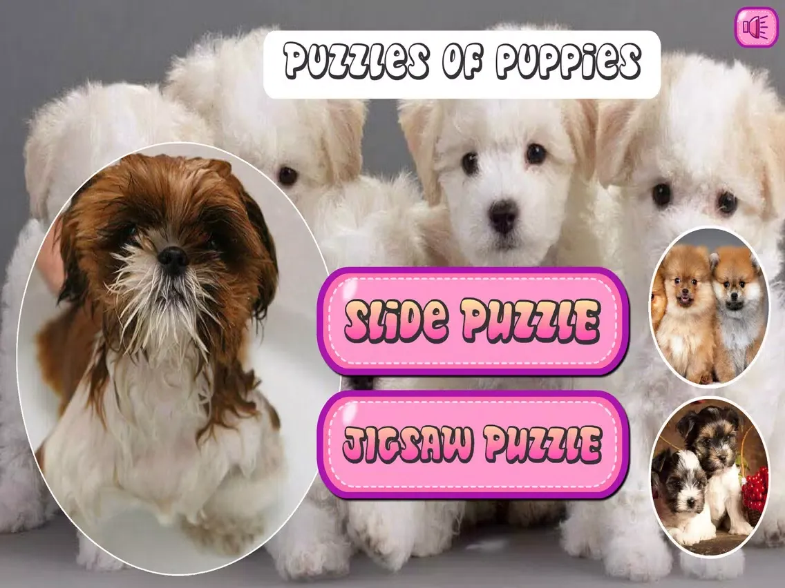 صور Puzzles of Puppies iPad 