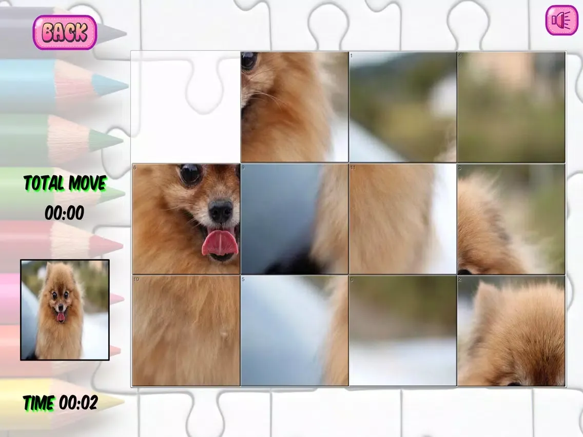 صور Puzzles of Puppies iPad 