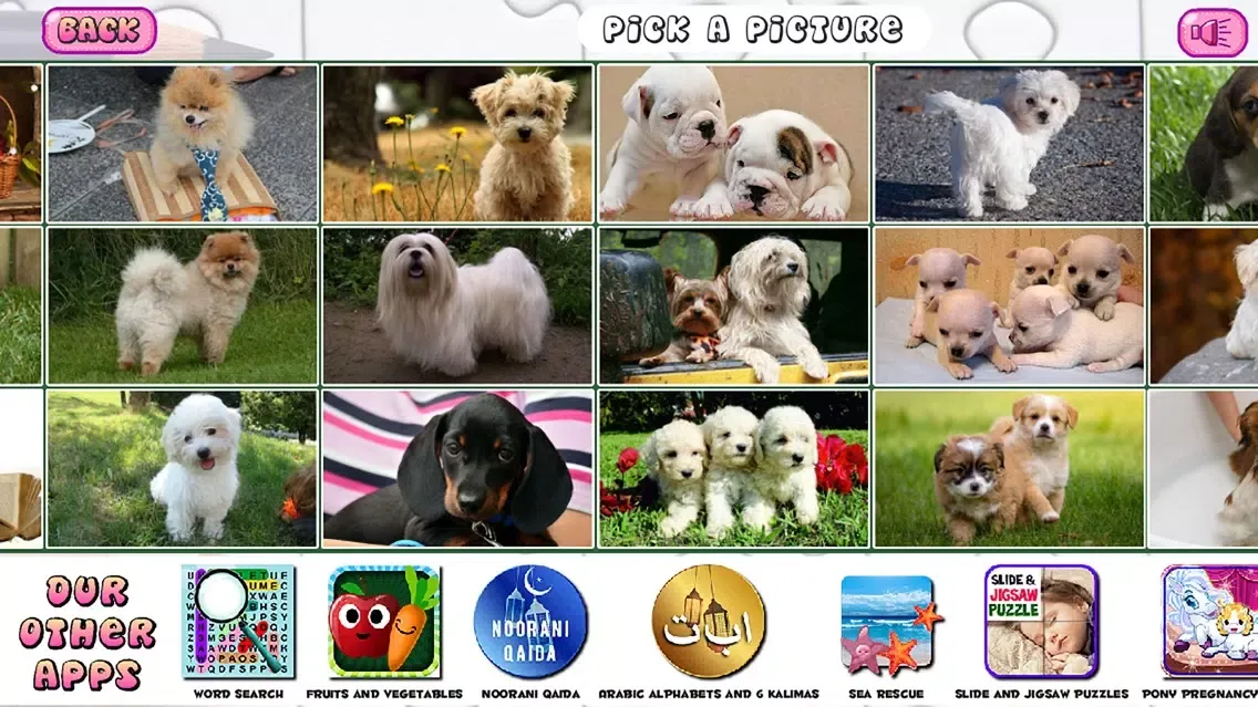 صور Puzzles of Puppies