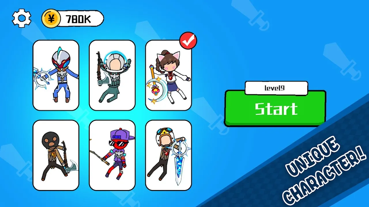 Stickman Action应用截图