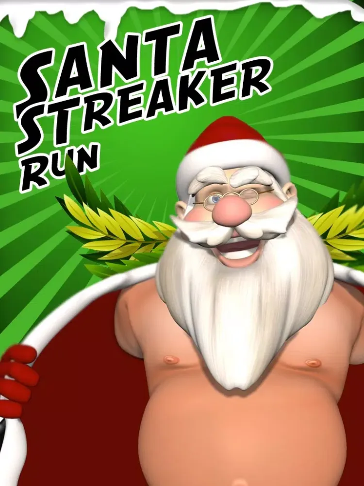Santa Streaker Run (A Christmas Holiday Game) iPad 應用截圖