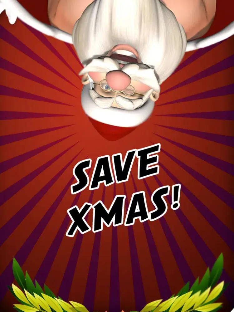 Santa Streaker Run (A Christmas Holiday Game) iPad 應用截圖