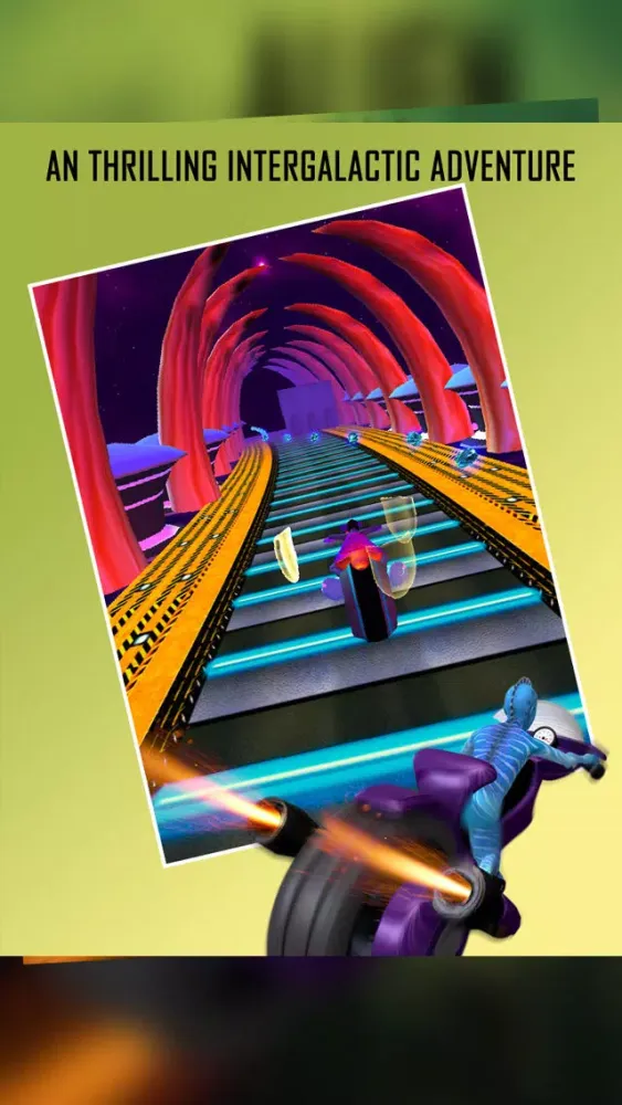 Alien Space Racer (A Free Bike Racing Game) Screenshots