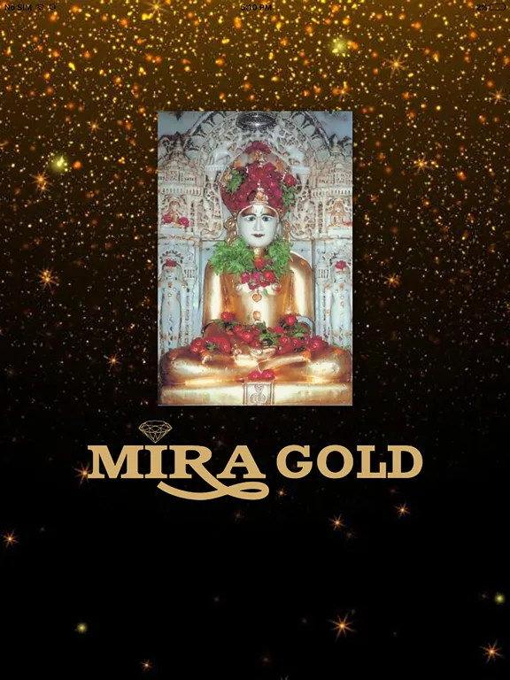 ภาพหน้าจอของ MIRA GOLD iPad 