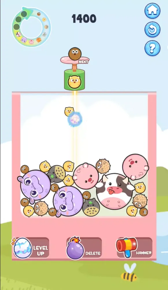 ภาพหน้าจอของ Animal Drop: Cute Merge Game