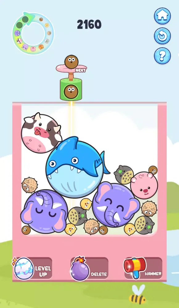 ภาพหน้าจอของ Animal Drop: Cute Merge Game