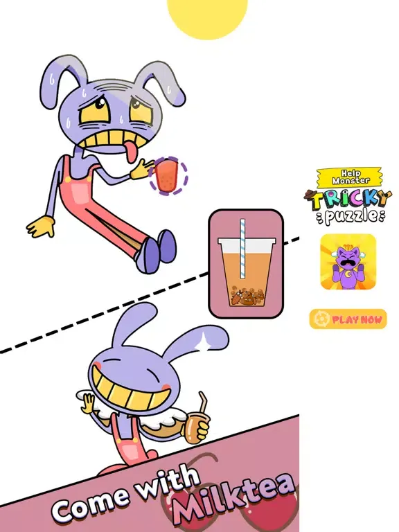 Zrzuty ekranu Help Monster: Tricky Puzzle iPad 