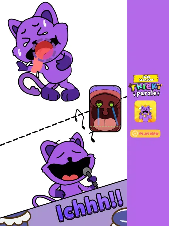 Zrzuty ekranu Help Monster: Tricky Puzzle iPad 