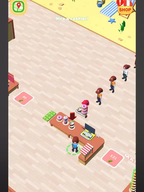 Tangkapan skrin Cafe Go! iPad 