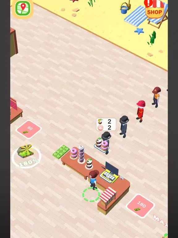 Tangkapan skrin Cafe Go! iPad 
