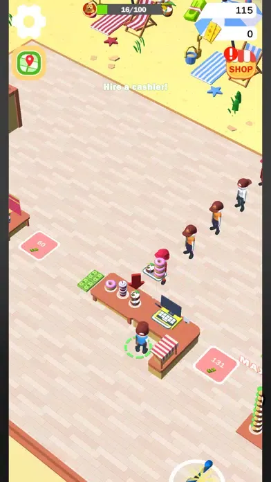Tangkapan skrin Cafe Go!