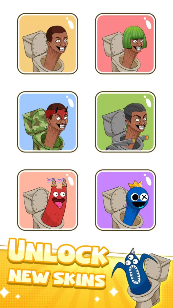 ภาพหน้าจอของ Toilet Monster: Draw To Escape