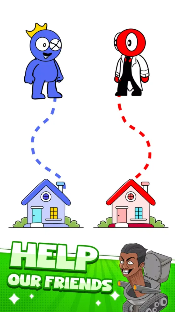 ภาพหน้าจอของ Toilet Monster: Draw To Escape