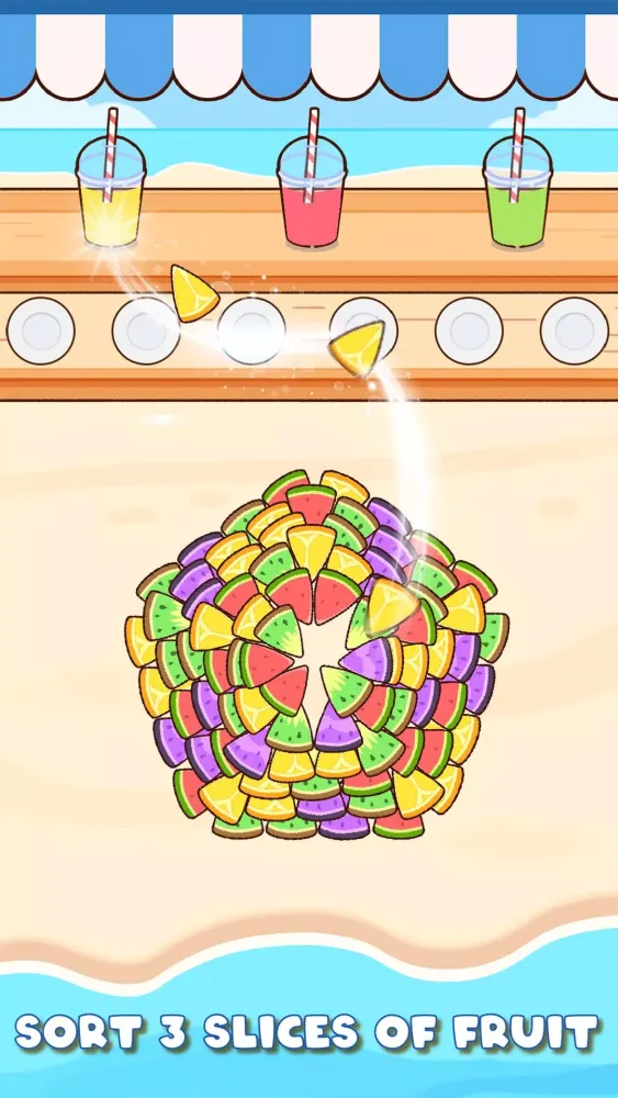 Fruit Sort: Juicy Merge Game Screenshots