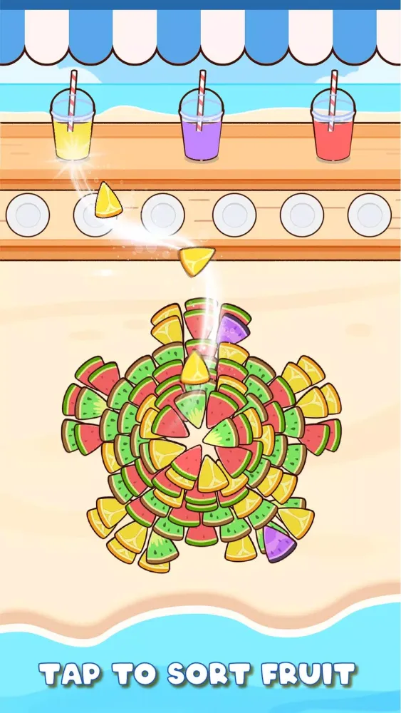 Fruit Sort: Juicy Merge Game Screenshots
