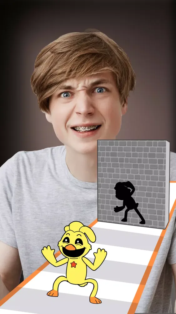 Captures d'écran de Monster Pose: Through The Wall