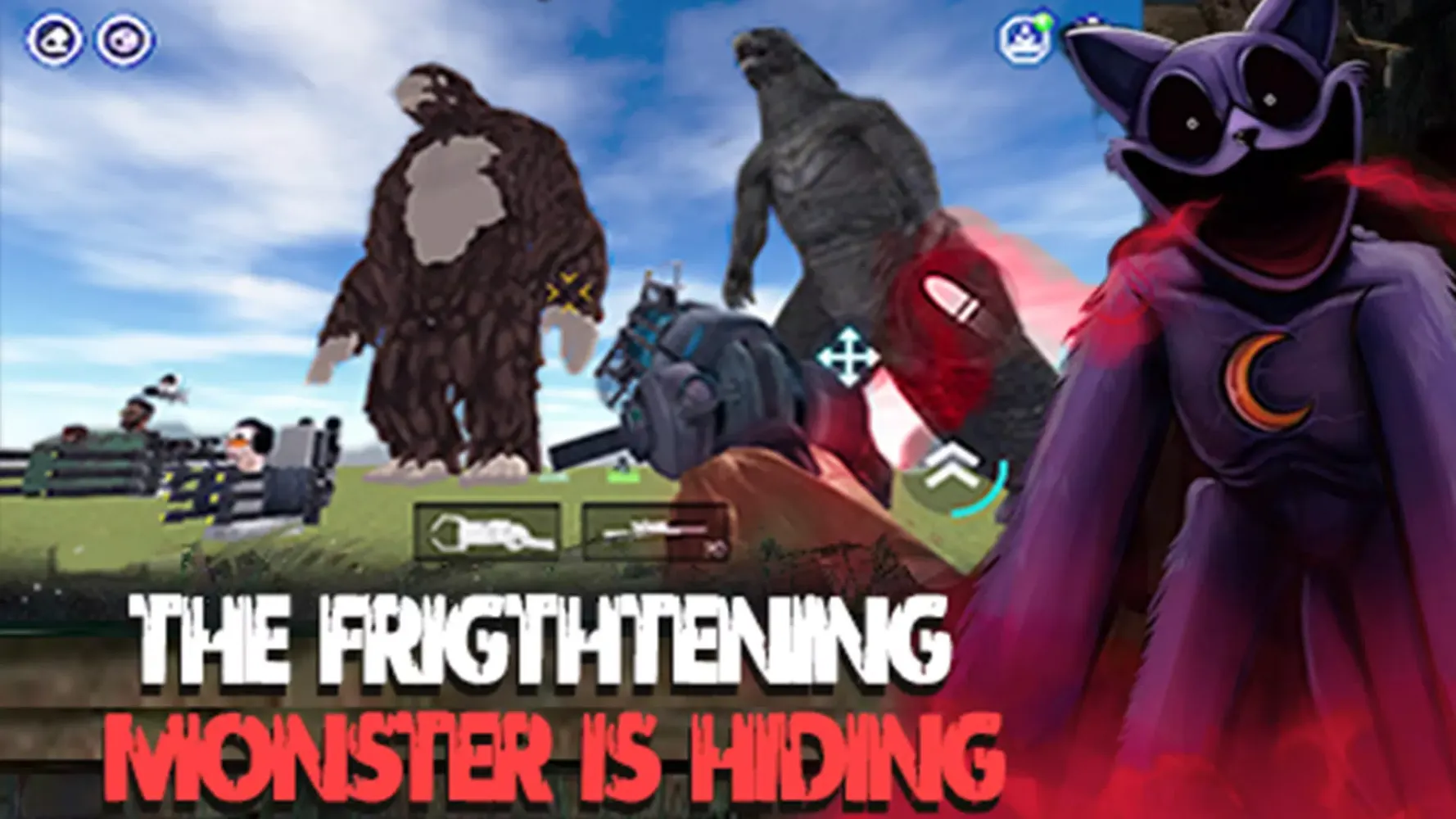 Nextbots in Backrooms Hunter Screenshots