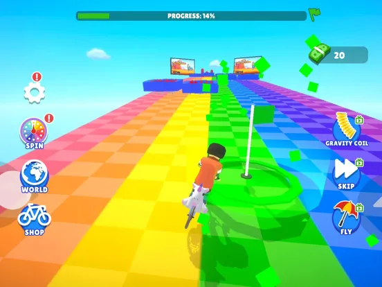 Tangkapan skrin Bike Master Challenge iPad 