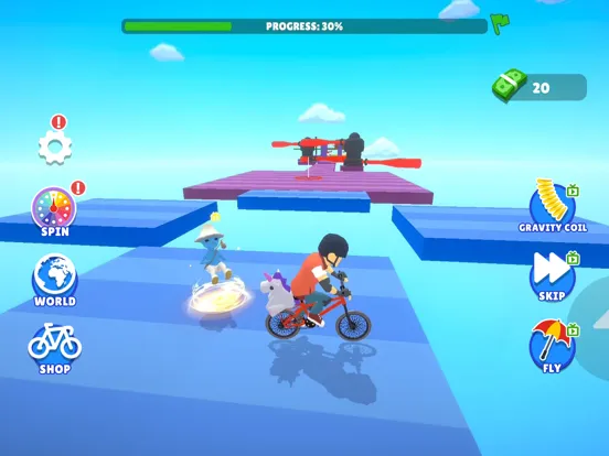Tangkapan skrin Bike Master Challenge iPad 