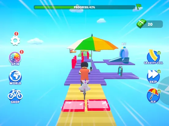 Tangkapan skrin Bike Master Challenge iPad 