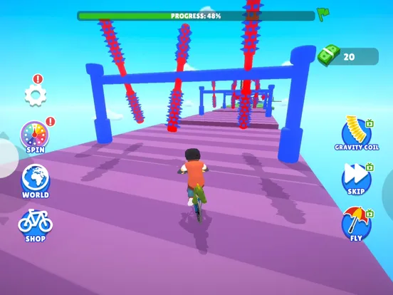 Tangkapan skrin Bike Master Challenge iPad 