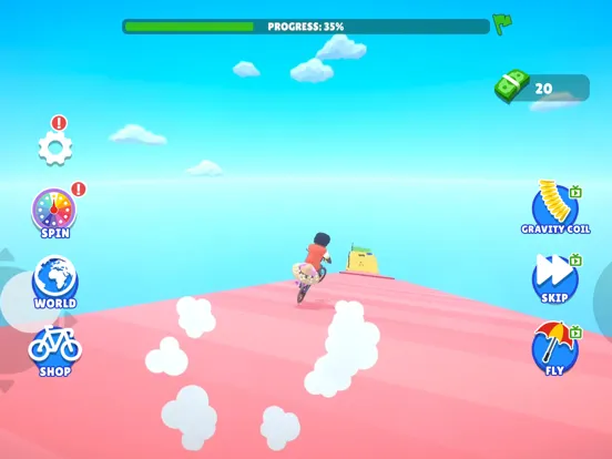 Tangkapan skrin Bike Master Challenge iPad 