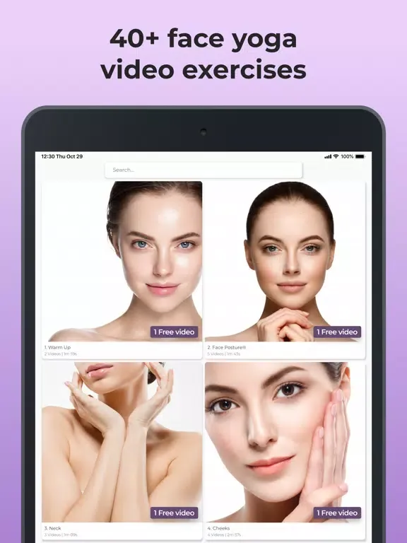 تصاویر Koko Face Posture iPad 