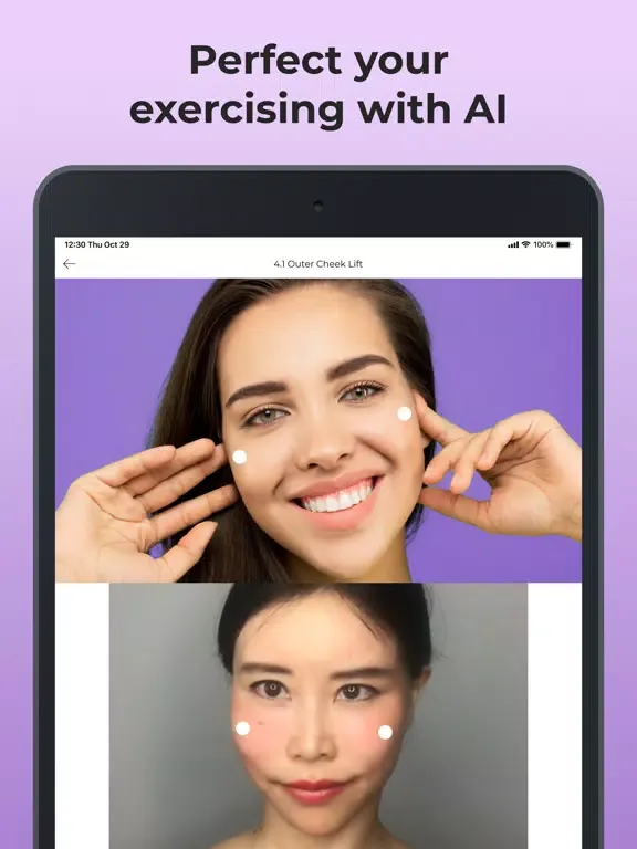 تصاویر Koko Face Posture iPad 