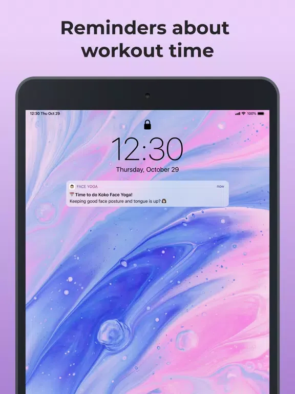 تصاویر Koko Face Posture iPad 