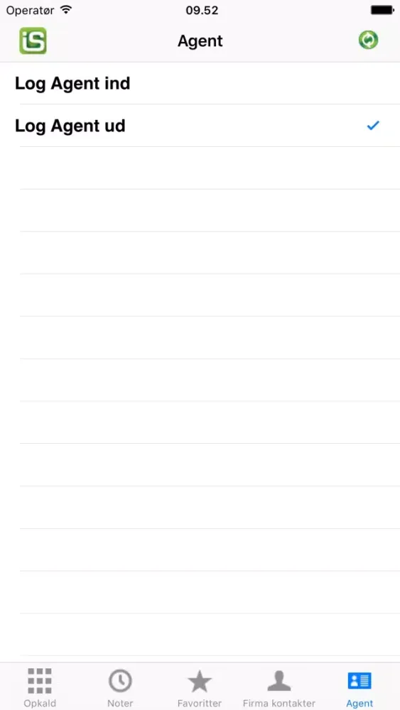 Ảnh chụp màn hình của Miralix InShare for iPhone