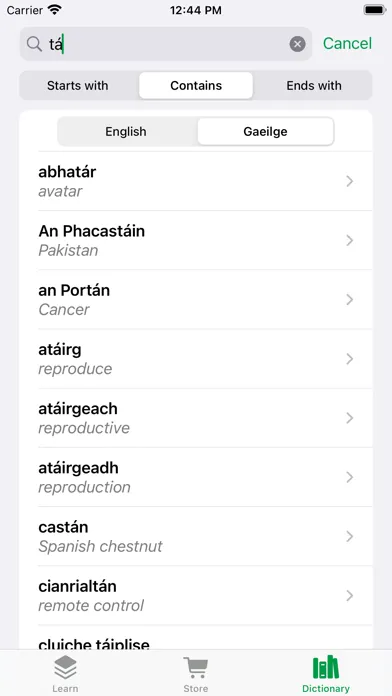 Greann Gaeilge स्क्रीनशॉट