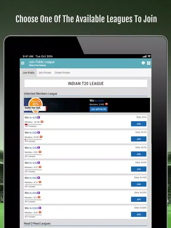 Mirapakai Fantasy League iPad  スクリーンショット