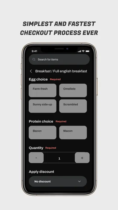 Mira Point of Sale (POS) Screenshots