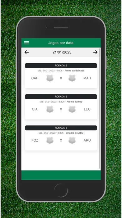 Screenshot di Placar Paranaense 2024
