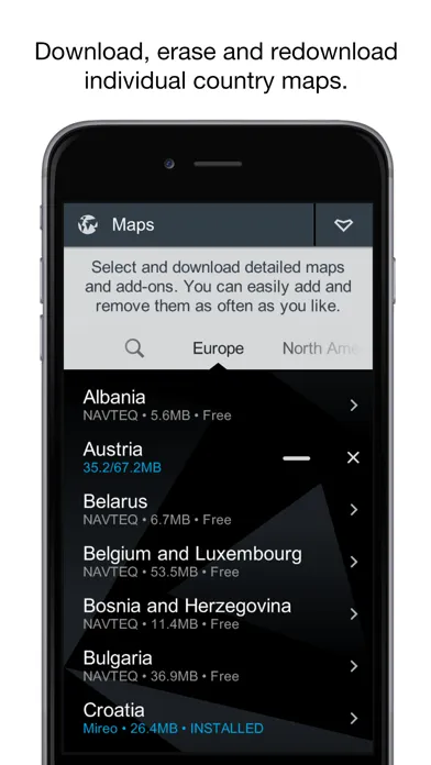 Capturas de pantalla de Genius Maps: GPS Navigation